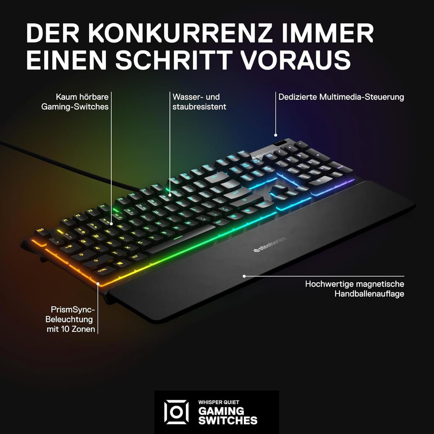 SteelSeries Apex 3 — Herstelleransicht 3 von 4